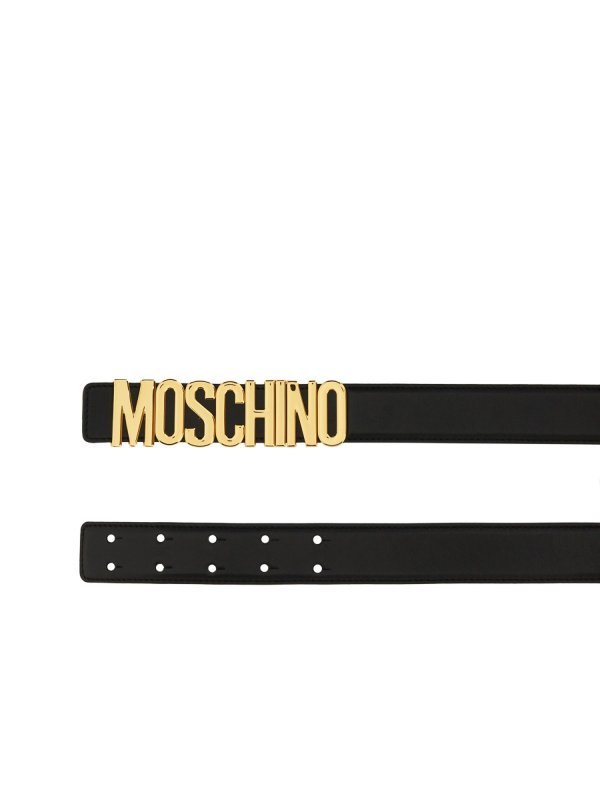 MOSCHINO: Cinturones online - Cinturón - Negro