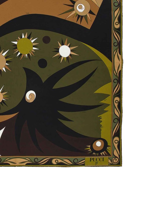 EMILIO PUCCI: scarves online - Silk Scarf