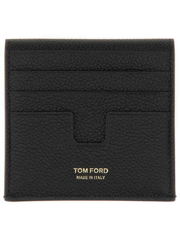 TOM FORD: wallets & purses online - Leather Card Holder