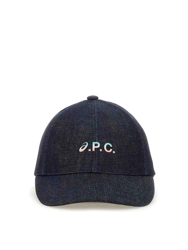 A.P.C.: hats & caps - Baseball Hat With Logo
