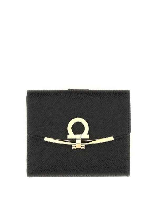 FERRAGAMO: 財布＆ポーチ - 財布 - 黒