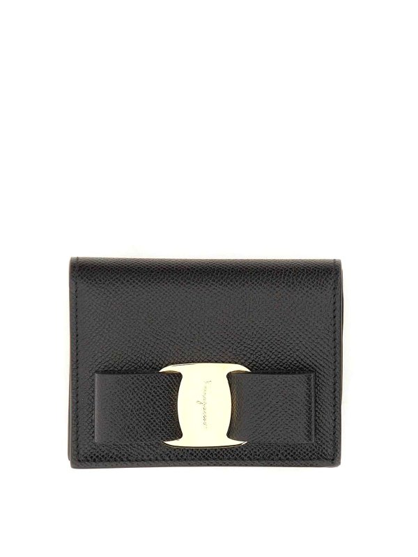 FERRAGAMO: wallets & purses - Mini wallet with logo