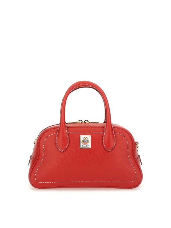 BALLY: bowling bags - Leather bag