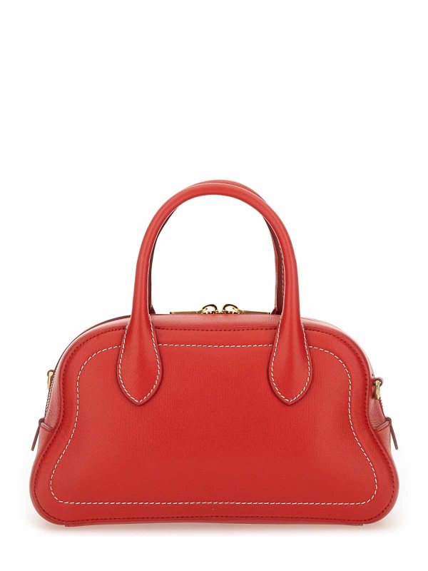 BALLY: bowling bags online - Leather bag