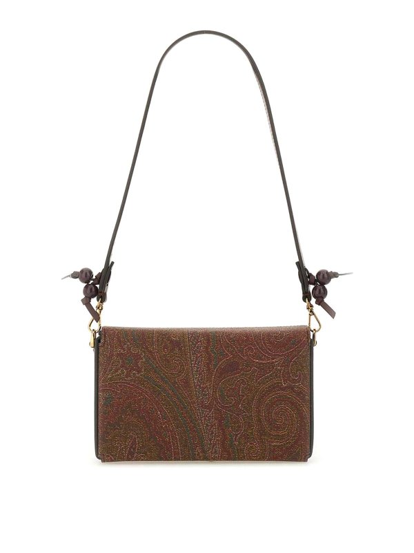 ETRO: Clutch - Pochette - Marron