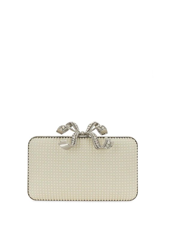 Self Portrait: クラッチバッグ - クラッチバッグ - 白