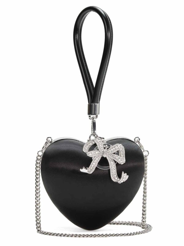 Self Portrait: clutches online - Heart Pochette