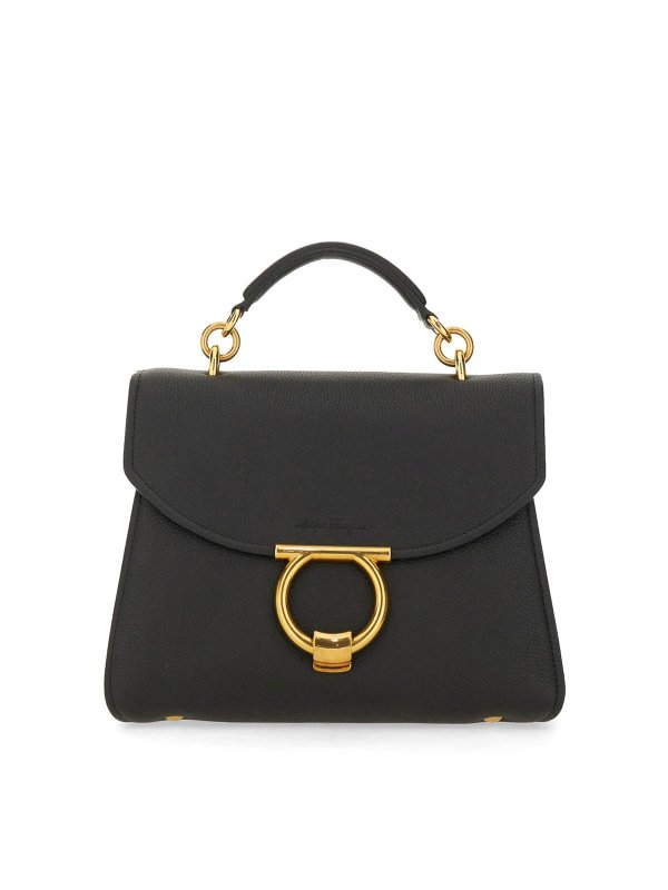 FERRAGAMO: Bolsos Shopping - Bolso Shopping - Negro
