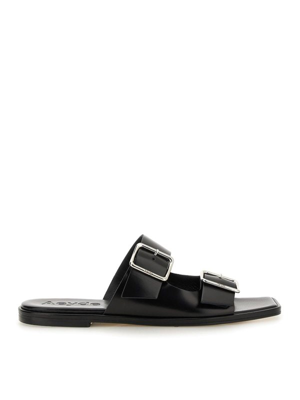 AEYDE: Sandalias - Sandalias - Negro