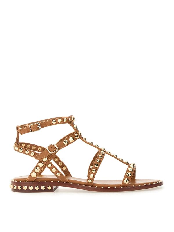 ASH: サンダル - サンダル - ライトブラウン