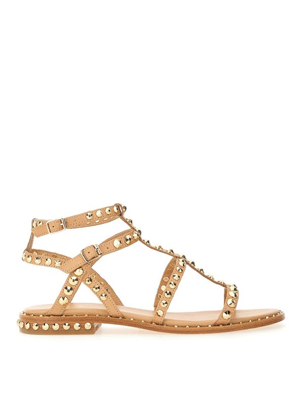 ASH: Sandalen - Sandalen - Beige