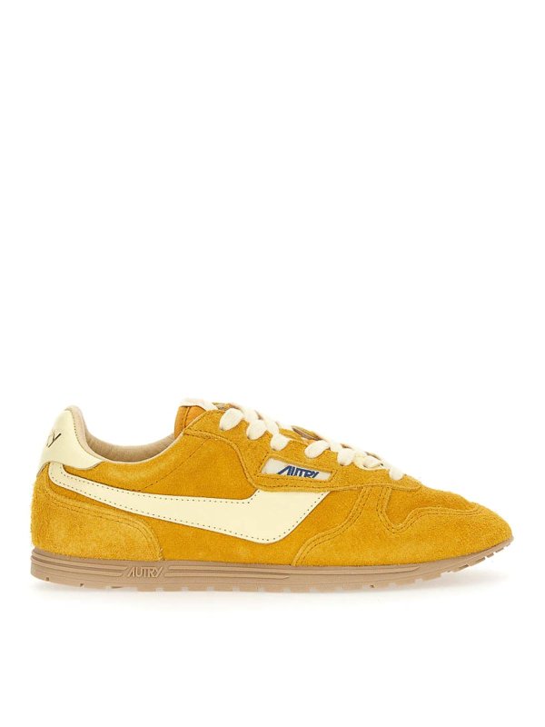 AUTRY: trainers - Windspin suede and leather trainers