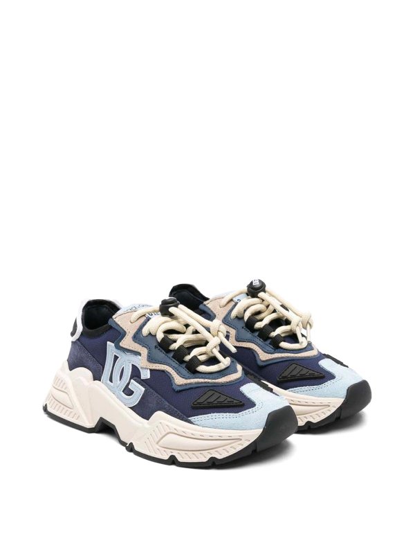 DOLCE & GABBANA: lace-ups shoes - Low Lace-Up Sneaker