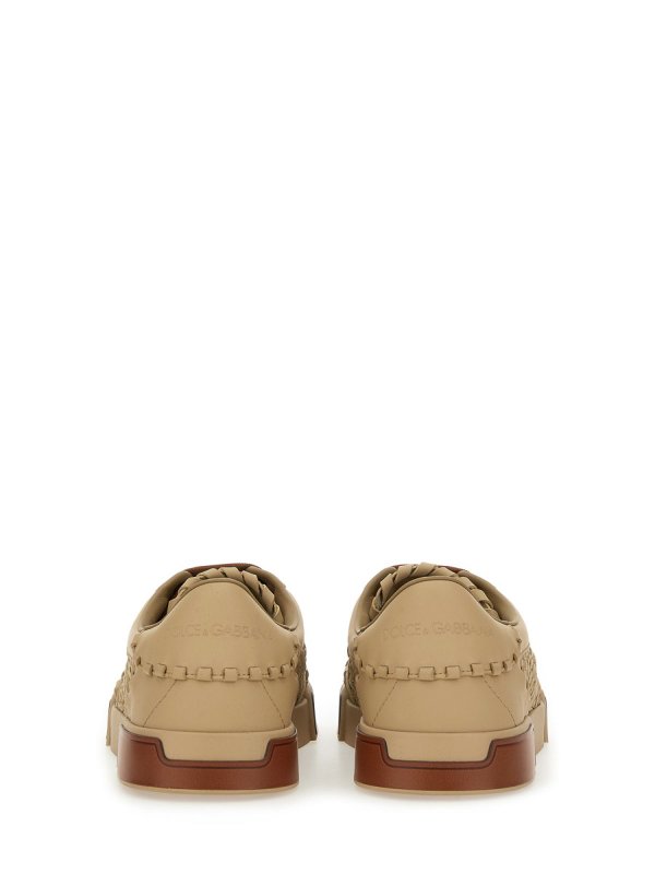 Woven Portofino Sneaker shop online: DOLCE & GABBANA