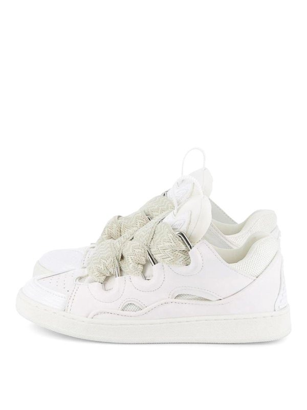 LANVIN: Chaussures de sport - Baskets - Blanc