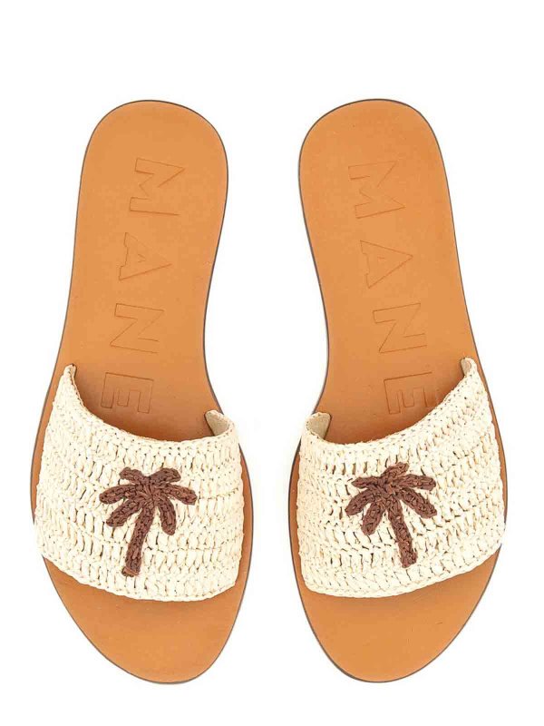 MANEBI buy online サンダル - ベージュ