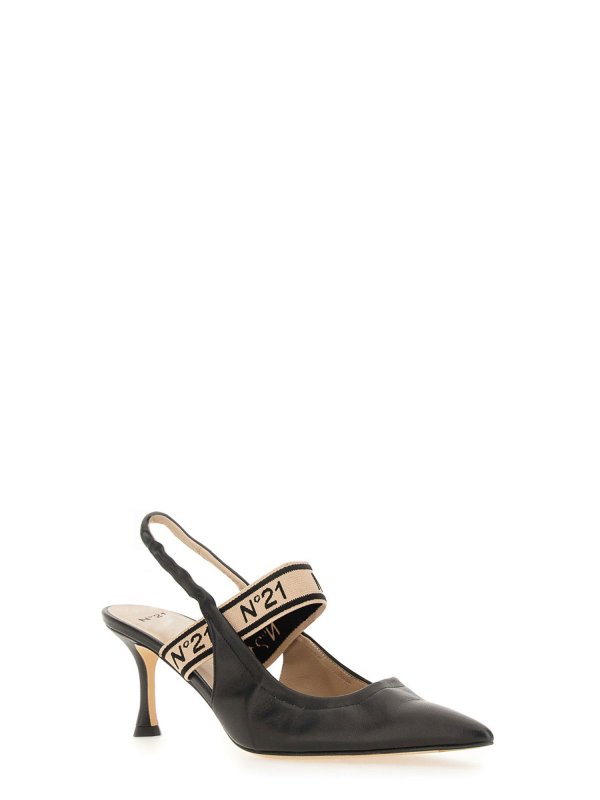 N°21: court shoes online - Slingback With Logo