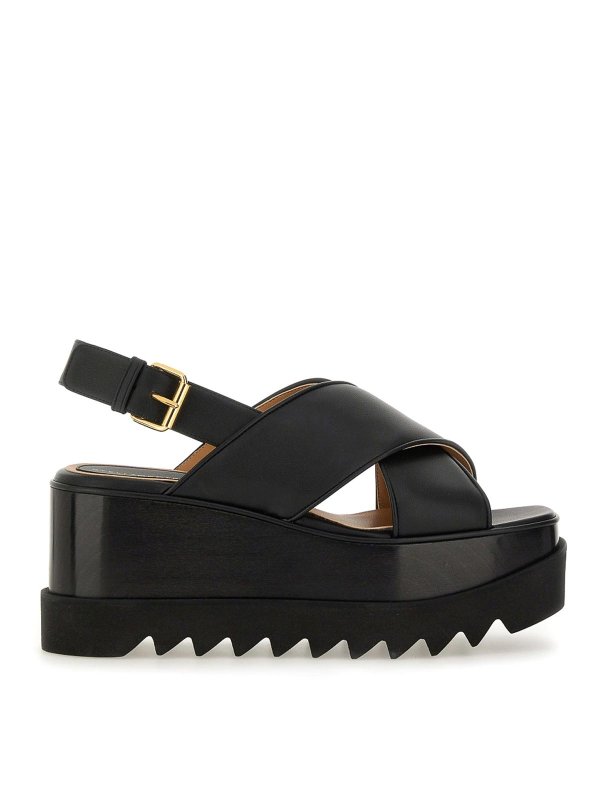 STELLA McCARTNEY: サンダル - サンダル - 黒