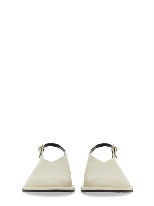 Mules - Blanc shop online: STUDIO NICHOLSON