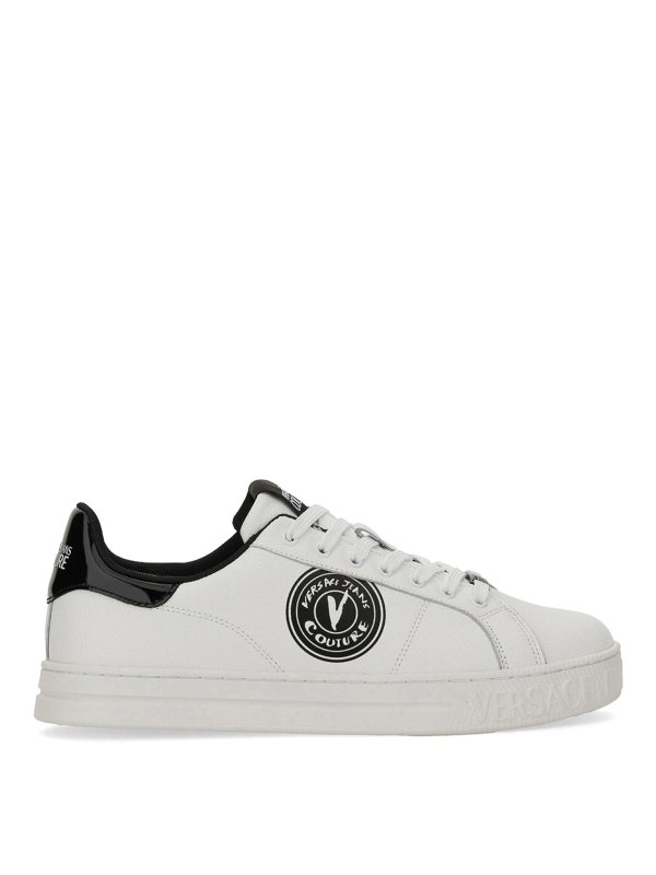 VERSACE JEANS: Chaussures de sport - Baskets - Blanc
