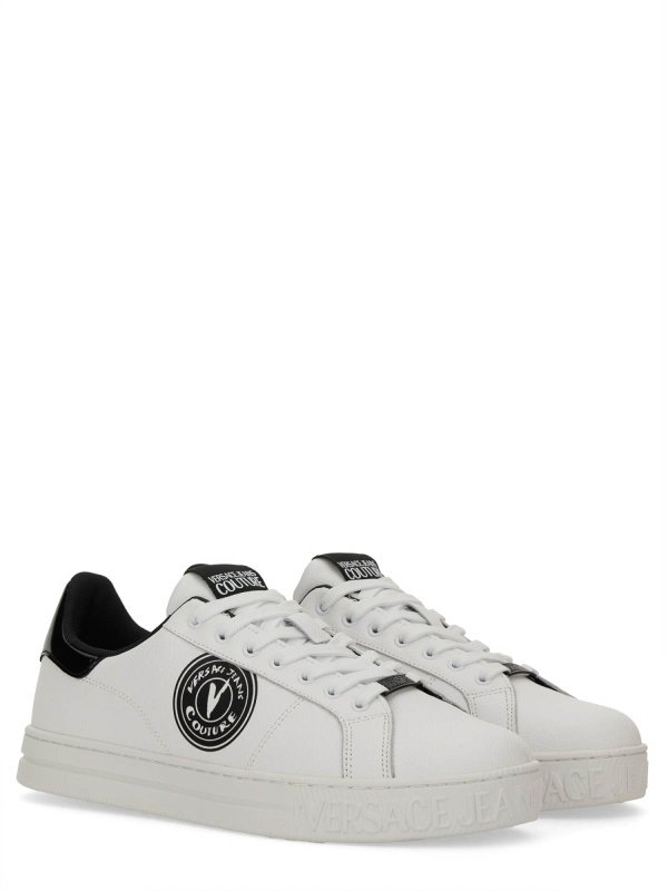 VERSACE JEANS: Chaussures de sport online - Baskets - Blanc
