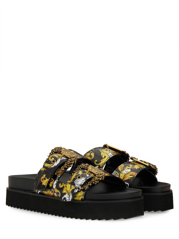 VERSACE JEANS: sandals online - Sandal With Buckle