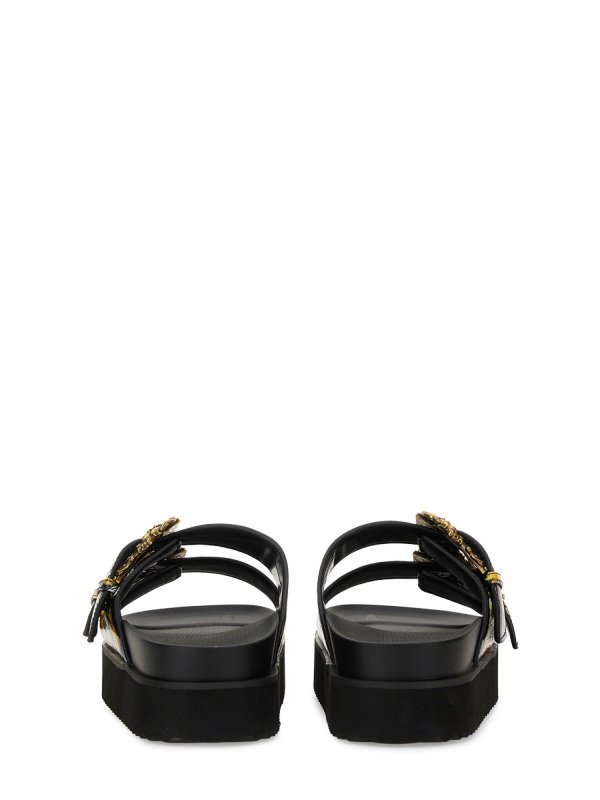 The Best Shops VERSACE JEANS: sandals - Sandal With Buckle