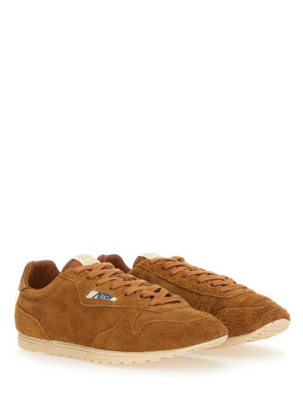 AUTRY: trainers online - Windspin suede and leather trainers