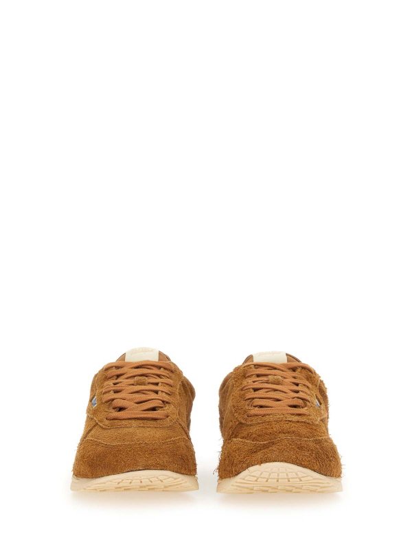 Windspin suede and leather trainers shop online: AUTRY