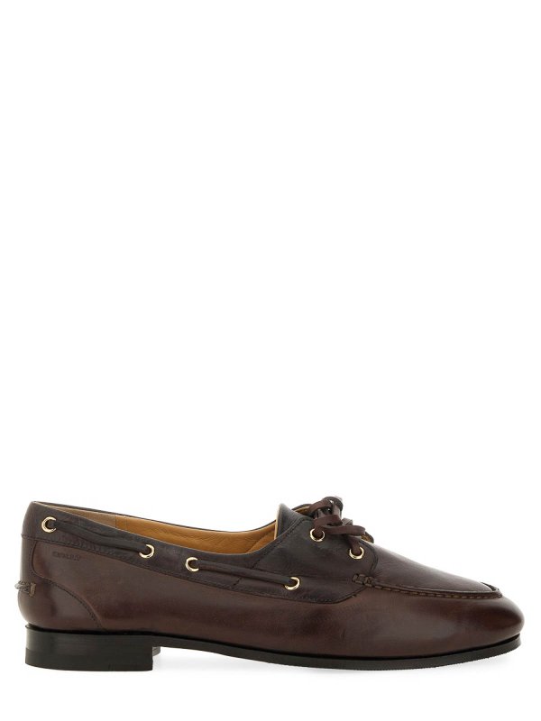 BALLY: Mocassins & Chaussures bateau online - Mocassins - Marron