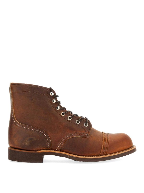 RED WING SHOES: Botas - Botas - Marrón
