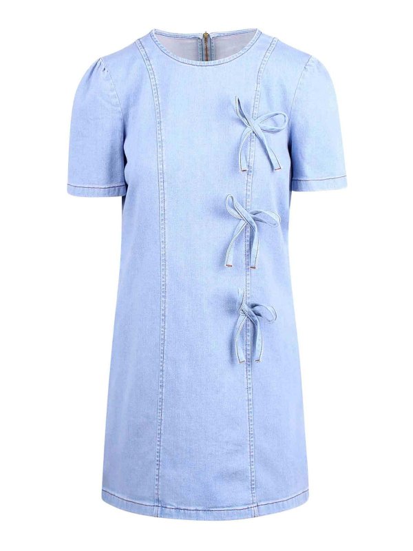BAUM UND PFERDGARTEN: ショートドレス - ショートドレス - ブルー
