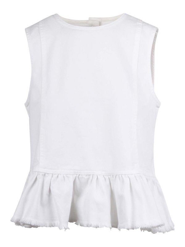 BAUM UND PFERDGARTEN: トップス＆タンクトップ - トップ/タンクトップ - 白