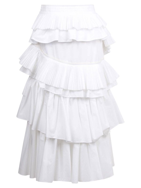 ESSENTIEL ANTWERP: ニーレングススカート＆ミディ丈 online - 膝丈/ミディスカート - 白