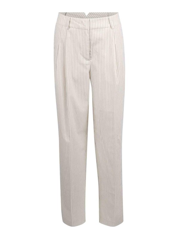 ESSENTIEL ANTWERP: casual trousers - Gessate pants with tapered leg