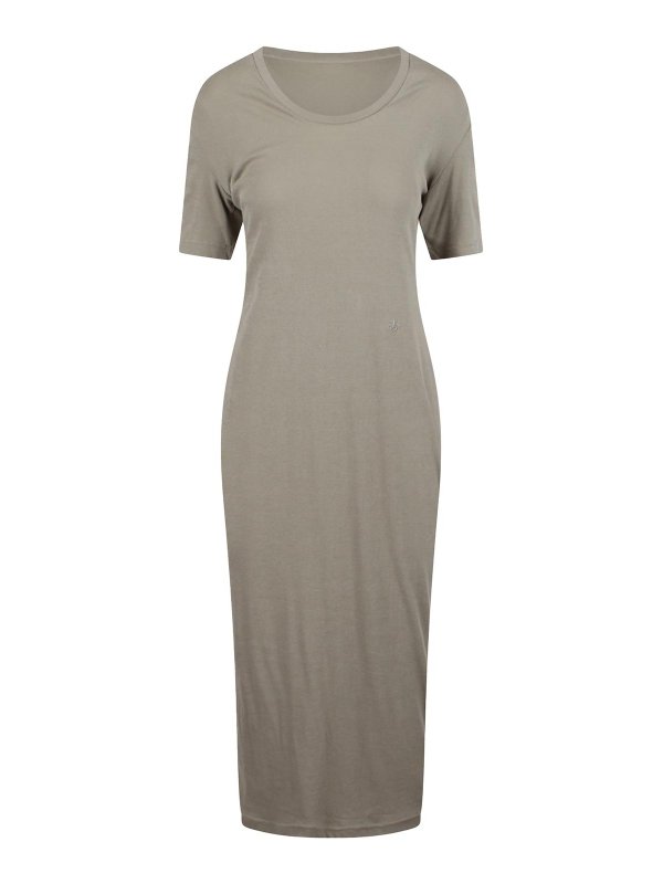 JIL SANDER: maxi dresses - Cotton layer dress