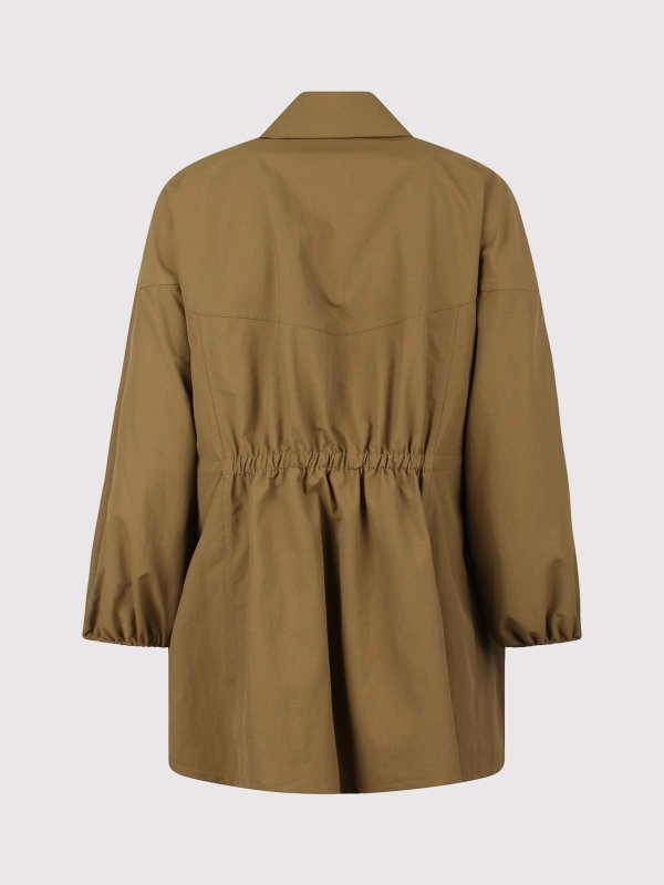 LAMINAR: shirts online - Shacket In Tech-Popeline