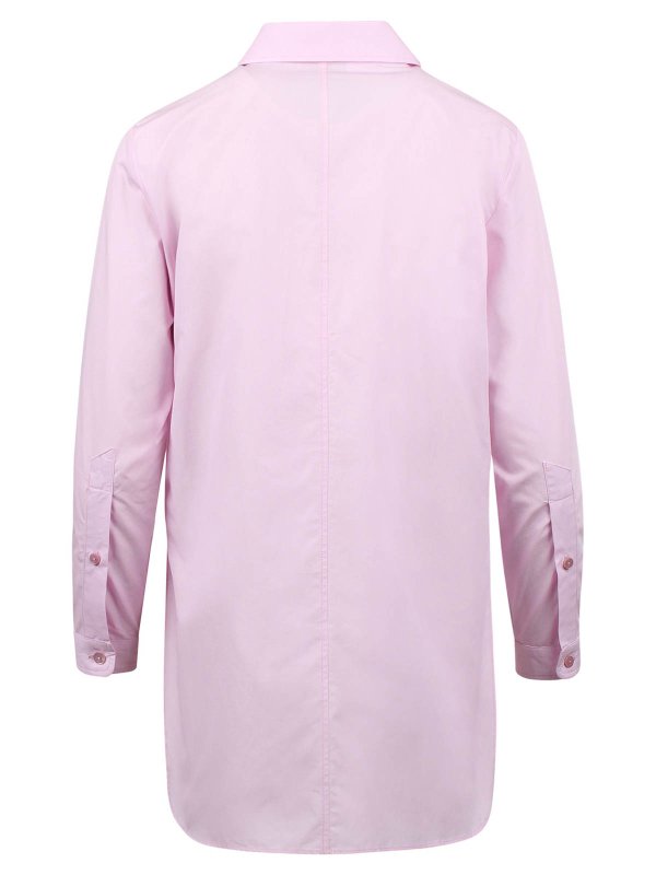 PATOU: shirts online - Sartorial shirt in organic cotton popelines