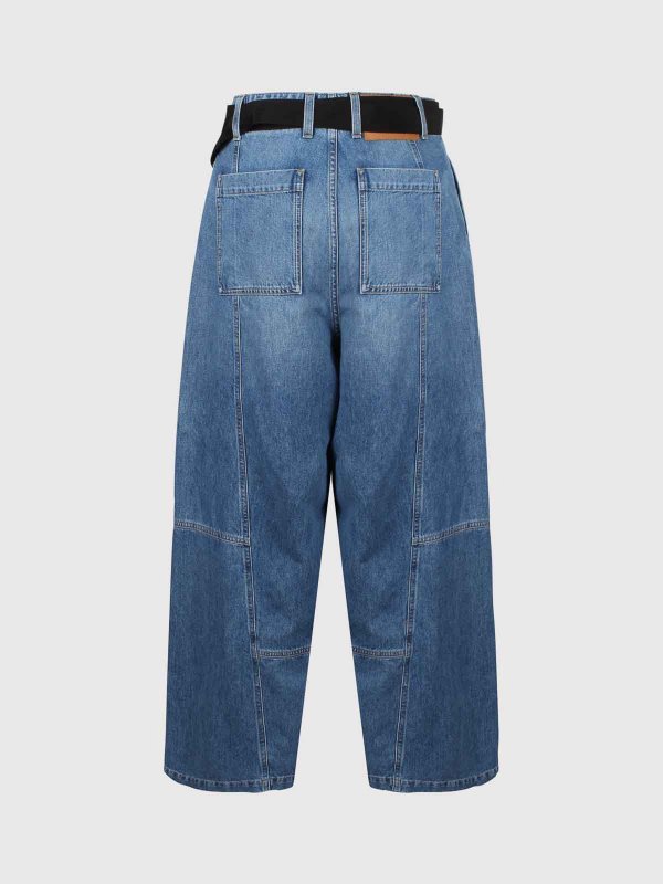 PLAN C: Jeans évasés online - Jean Bootcut - Bleu