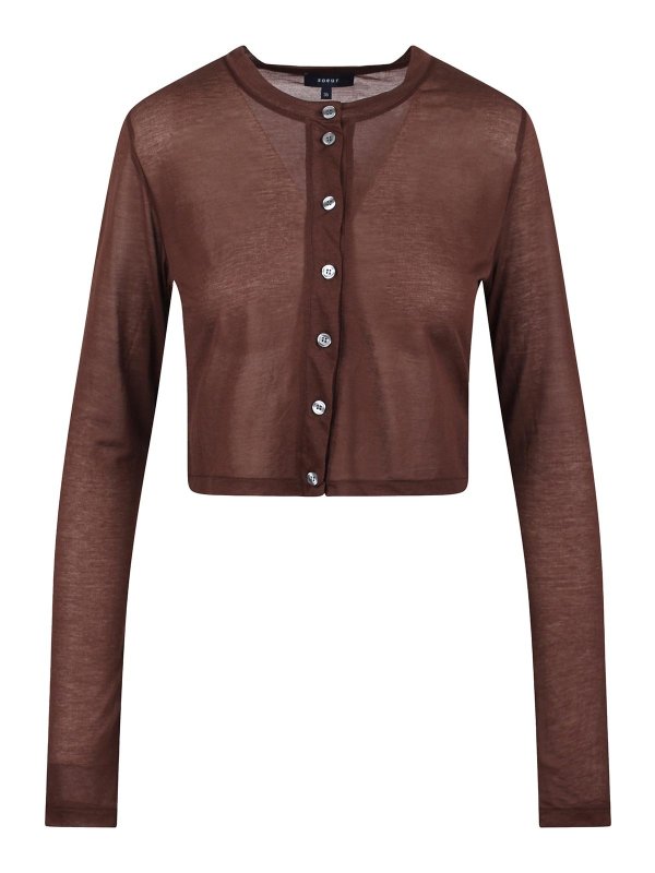 SOEUR: カーディガン - カーディガン - ブラウン