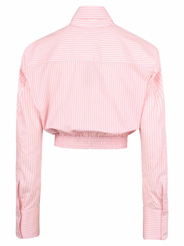 SSHEENA: shirts online - Striped shirt with elastic