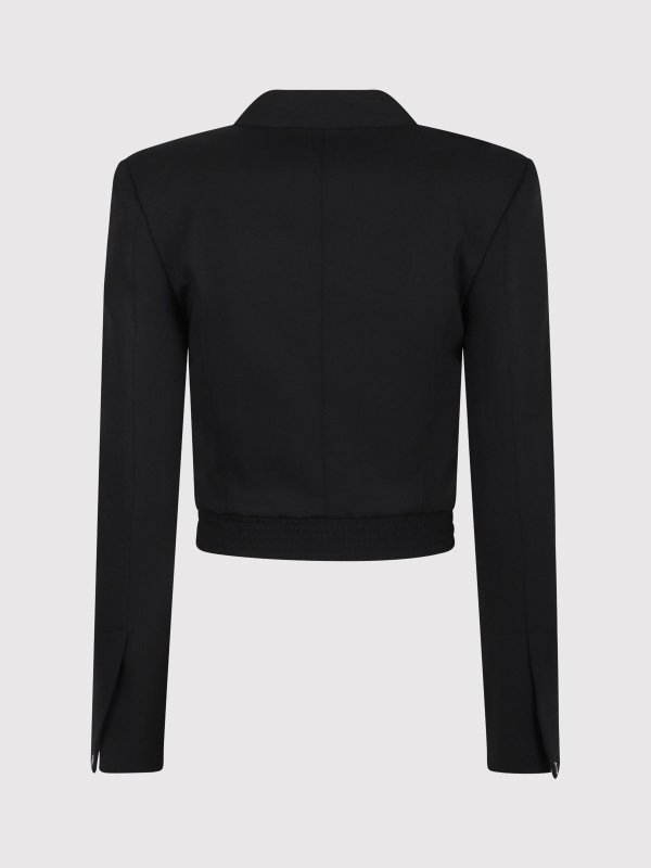 SSHEENA: giacche blazer online - Giacca Crop Con Cerniera