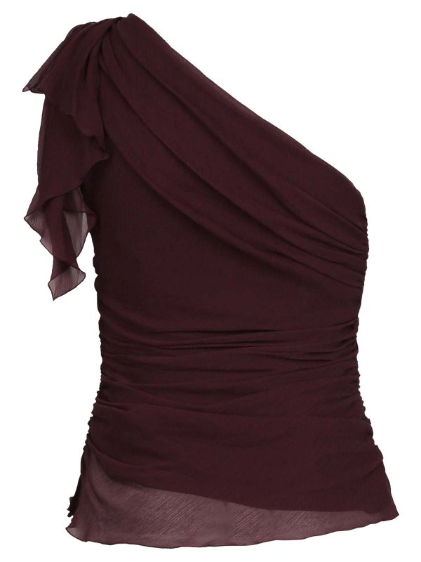 VICTORIA BECKHAM: Tops & Tank tops online - Drapped monospallalas