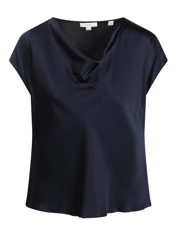 VINCE: Blusen - Bluse - Blau