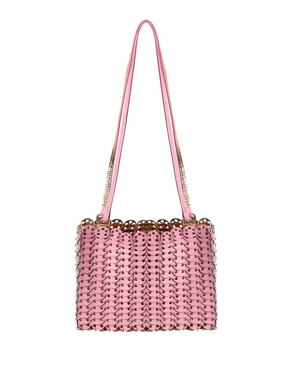 RABANNE: Bolsas bandoleras - Bolsa Bandolera - Rosado