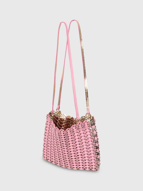 The Best Shops RABANNE: Bolsas bandoleras - Bolsa Bandolera - Rosado