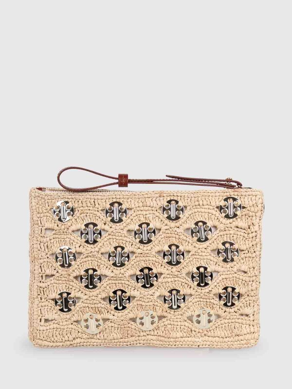 RABANNE: Clutch online - Pochette - Beige