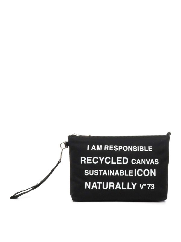 v°73: Clutch - Pochette - Noir