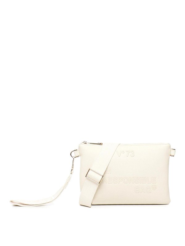 v°73: Schultertaschen - Schultertasche - Weiß