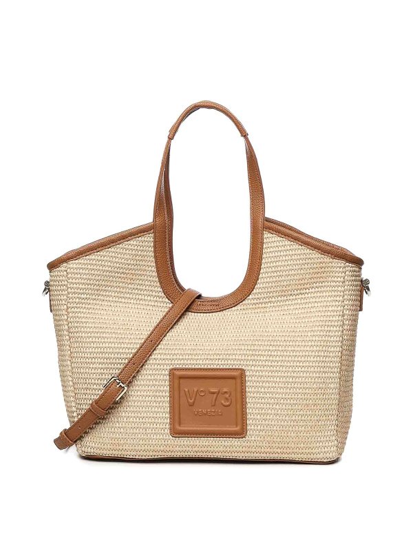 v°73: トートバッグ - トートバッグ - ブラウン